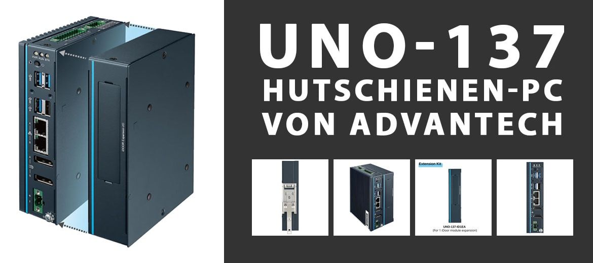 Advantech UNO-137 Hutschienen-PC