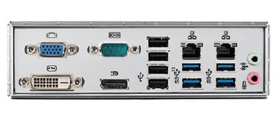 Advantech AIMB-787 Anschlüsse