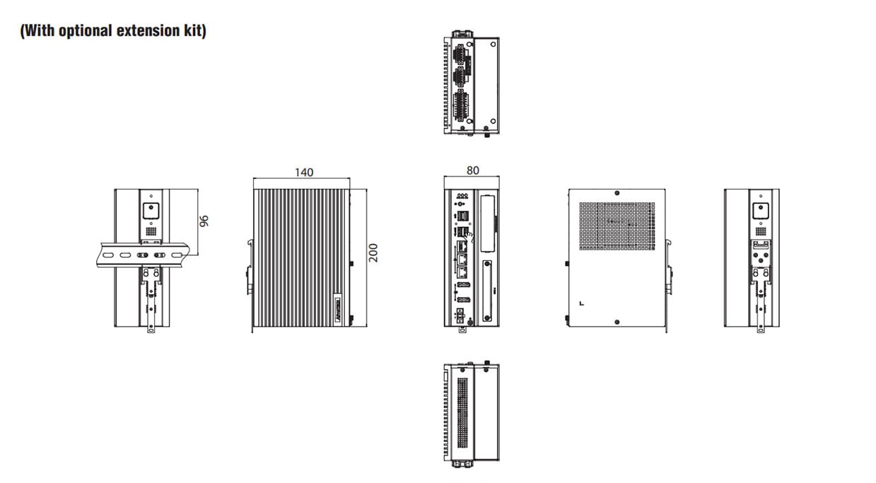 Advantech UNO-148 - extension kit